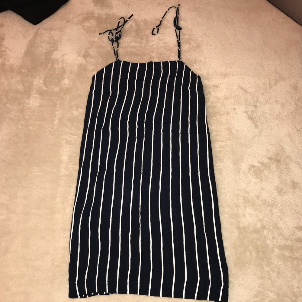 strappy flowy mini dress